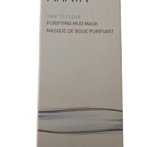 AHAVA Time To Clear Purifying Mud Mask 100ml 3.4oz Dead Sea New